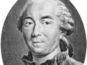Buffon, engraving by C. Baron after Drouais, 1761.