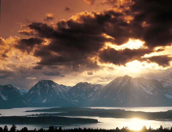 Jackson Lake at Grand Teton National Park